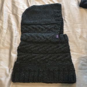 Winter hoodie neck warmer
